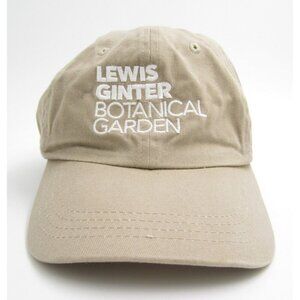 Women Lewis Ginter Botanical Garden Virginia Embroidered Adjustable Hat (C)